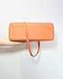 Hermes Kelly 35 Clemence Leather in Orange, bottom view